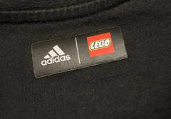 Adidas Lego Soccer Badge Of Sport Graphic Black T Shirt Men’s Large HT5181