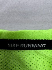 Nike Mens Green Dri-FIT Short Sleeve T-Shirt Regular Polyester Crewneck