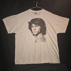 VTG 1985 Jim Morrison Rolling Stone Cover Band T-shirt By Radio Days Size XL