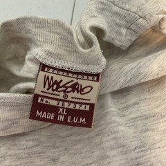 Vtg 90s Mossimo Limited Edition short sleeve Crew Stitched CLUB MED Heathered XL