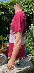 Vintage Cal Cru Albuquerque New Mexico Wrap Around Wolf Pack T Shirt Red Size M