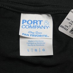 Port & Company T-Shirt Mens Large “Is It Christmas Break Yet?” Short Sleeve NWT