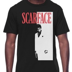 Scarface movie promo black and white cotton t-shirt size Small