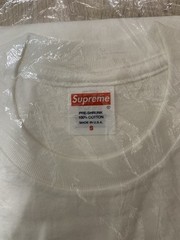 Supreme Crew 96 Tee White’ (Clip Tee) Size Small SS24 Authentic Brand New Sealed