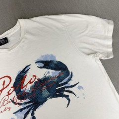 Vintage Polo Ralph Lauren Men’s XL Shirt Crab Print Sport RL 90’s Hong Kong Tee