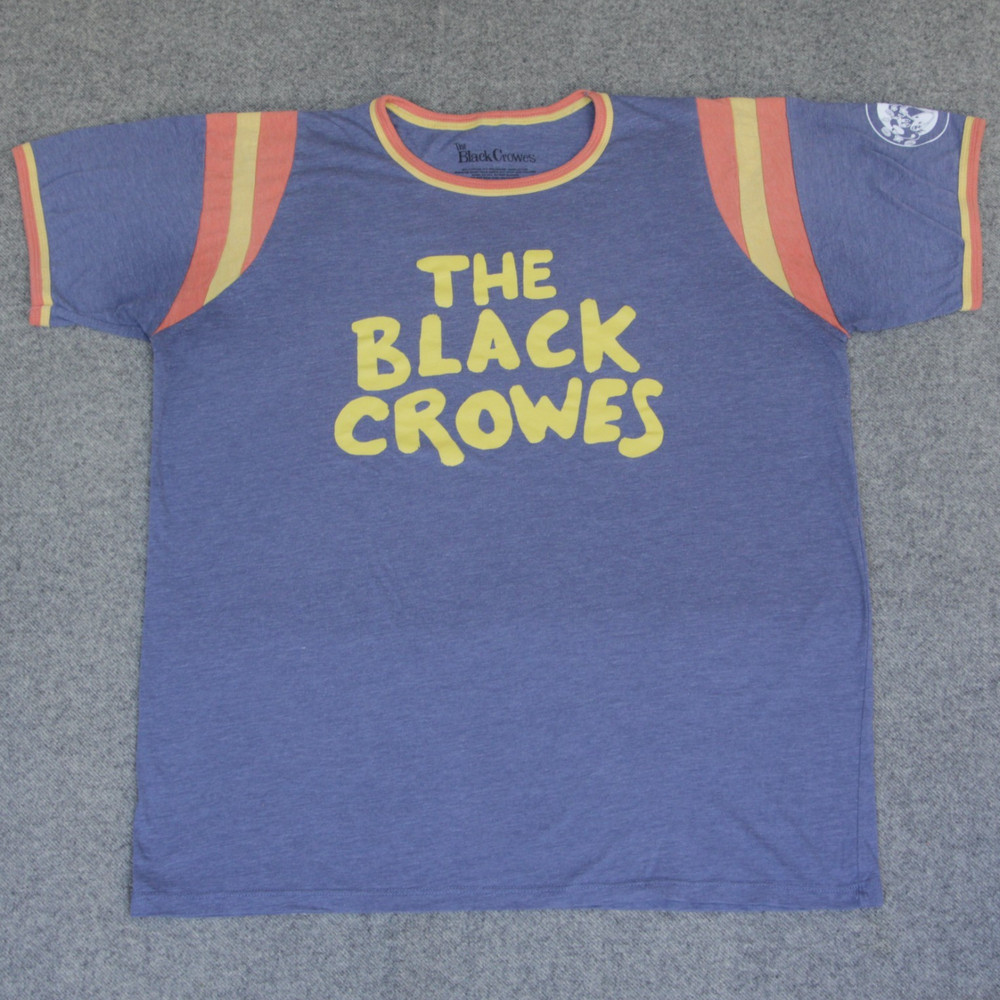 The Black Crowes T Shirt XL 2024 Stacked Two-Tone Merch Rock Concert Band Tee