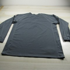 Bulwark Shirt Mens Large Gray Henley FR Fire Resistant IQ Westex Pocket Cat 2