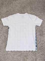 Nike Kevin Durant Nets Bow Tie T-Shirt Size Large Short Sleeve White