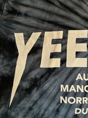 Kanye West Yeezus Tour T Shirt Tie Dye Grim Reaper Wireless Festival