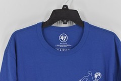 Men’s ’47 Indianapolis Colts Historic Grit T-Shirt In Jetty Blue Size XXL