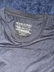 Municipal Sport Utility Gear Armband Superblend LS T-Shirt 3XL $58 Black