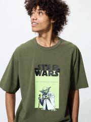 UNIQLO UT STAR WARS Yoda T-Shirts 487466 DARK GREEN Japan NEW 2026