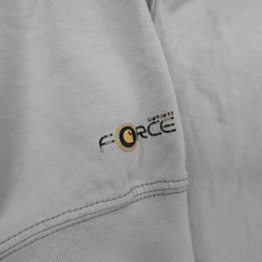 Carhartt FR Shirt Mens Large Gray Long Sleeve Flame Resistant Cat 2 Work Force