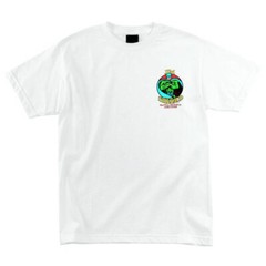 Santa Monica Airlines Jim Thiebaud VILLAIN JOKER Skateboard T Shirt WHITE