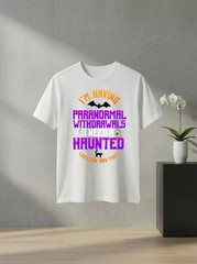 Unisex Ghost Hunter Paranormal Spirit Hunt Halloween EVP Graphic TShirt Gift Tee