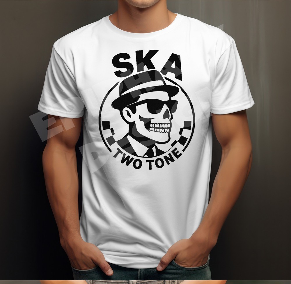 Men’s T-Shirt SKA Music Two Tone The Specials Madness Beat Selector Skinhead