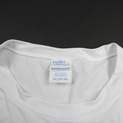 Port & Company Short Sleeve Shirt Men’s White Used Multiple Sizes