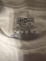 NWOT Hanes Gildan Russell Mixed Lot Set Of 3 WHITE T-Shirt V & Crew All Size XL