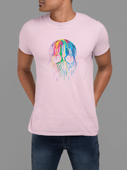 100% cotton Skull Colors T-shirt, choose your color and size FC027