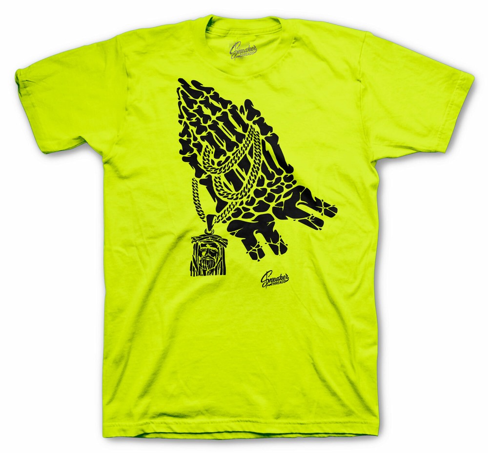 Shirt Match Foamposite Volt Foam Shoes – Pray Tee