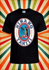 Hinano Beer Papeete Tahiti Polynesia Men Women Vest Tank Top Unisex T Shirt 1884
