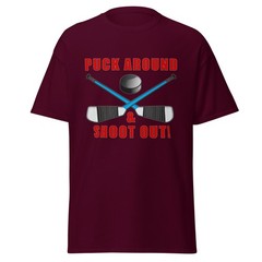 Puck Around and Find Out – Funny Unisex classic tee