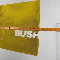 Bush 2016 Summer Tour Concert Men’s Graphic T-Shirt White Yellow Size Large