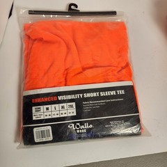 NEW~Walls~Working Man’s Pocket Tees 1 SHIRT- XL- HI VIS ORANGE