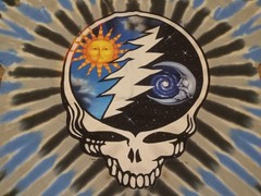 Grateful Dead Night & Day Steal Your Face M, L, XL, 2XL Tie Dye T-Shirt