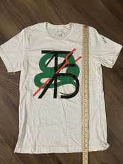 Bon Iver 22 A Million 715 Creeks Tour Tshirt Cream Mens Size Medium Folk Y2K