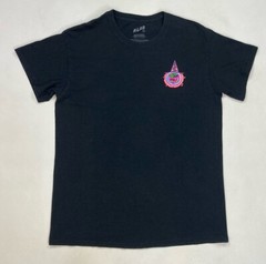 ALAB Magic Wizard Psychedelic Graphic T-shirt Men Medium Black Short Sleeve