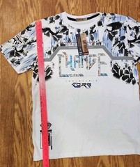 MENS SEMAL JNS T- Shirt Graphic, Change Large White, Black , Blue NWT