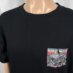 Vintage 2002 Bike Week Daytona Beach Men’s XL Black Motorcycle Biker T-Shirt