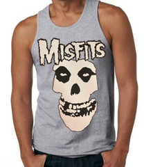Misfits Punk Rock Band Black Tank Top (Various Colors)