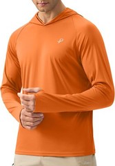Men’s UPF 50+ Sun Protection Hoodie – Long Sleeve Fishing & Hiking Shirt