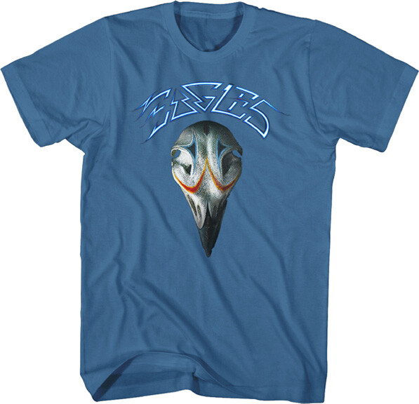 New The Eagles Greatest Hits Album Distressed Blue Shirt (SML-3XL) badhabitmerch