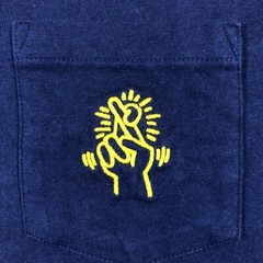 uniqlo x keith haring T Shirt Mens M blue collab