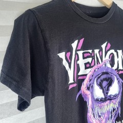 Marvel Venom “We Are Venom” Black Graphic Logo Cotton Crew Neck Tee Small
