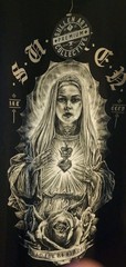 Sullen Art Collective True Art Mary Premium Short Sleeve shirt Men Large NWT D30