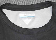 Columbia PFG Terminal Tackle Black L/S Fish Flag Patriotic T-Shirt Mens Size Sm