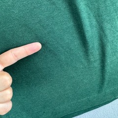 Vintage BVD T Shirt Mens 2XL Green Blank Selvedge Pocket Tee USA Single Stitch