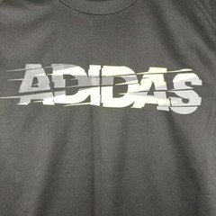 Adidas Climalite Ultimate Tee Logo Black Shirt Medium