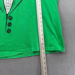 Formal Suit and Bow Tie T Shirt Extra Large Shamrock Green Gildan Heavy Cotton