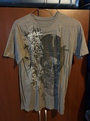 affliction t shirt men medium