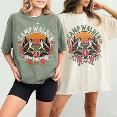 Camp Walden Fencing Club, Vintage Matching Camping, 90s The Parent Trap T-Shirt
