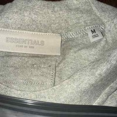 NWT FEAR OF GOD ESSENTIALS T-SHIRT SS22 “Dark Oatmeal” AUTHENTIC (SIZE XXS-XXL)