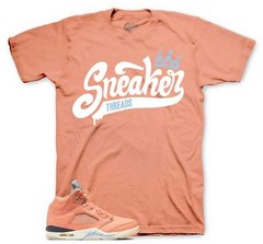Shirt To Match Jordan 5 Crimson Bliss Shoes – Sneaker Threads Crown Tee