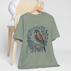 Kestrel Bird Wildlife Nature Comfort Tee Shirt Top Apparel Gift