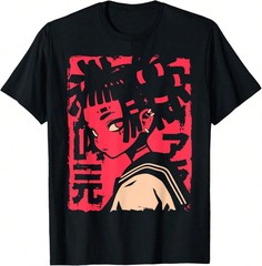 Harajuku Cyberpunk Anime Manga Japanese T-Shirt Unisex