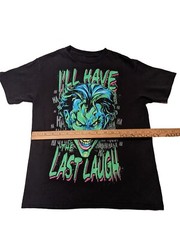 The Joker DC Comics Last Laugh T Shirt Colorful Sz Medium Batman Grin Halloween